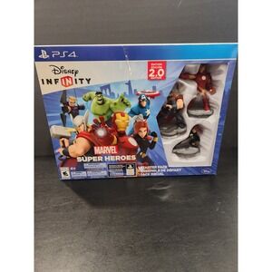 New Disney Infinity 20 Edition Marvel Super Heroes Starter Pack PS4 Game Figures